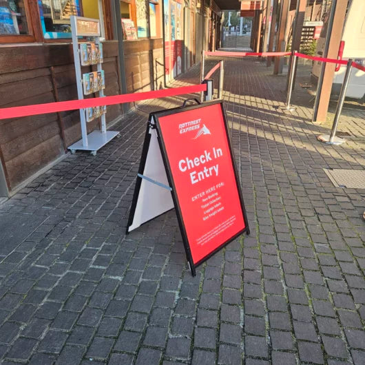 A-Frame (600x900mm) only - Black Color