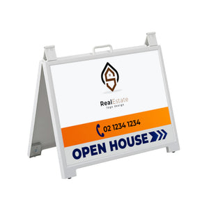 Evarite Real Estate A-Frame Signs - 600x450mm