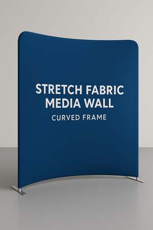 Stretch Fabric Media Walls