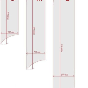 Bow Banner/Flag - Double sided