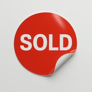 Sold Sticker - Gloss