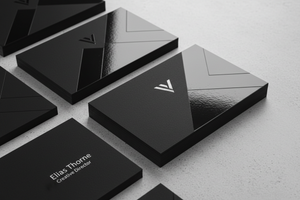 Business Card Spot UV Velvet - 450gsm (Cello)