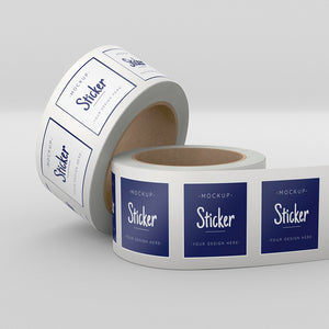 Custom Stickers on Rolls – 100x100mm Any Shape or Size